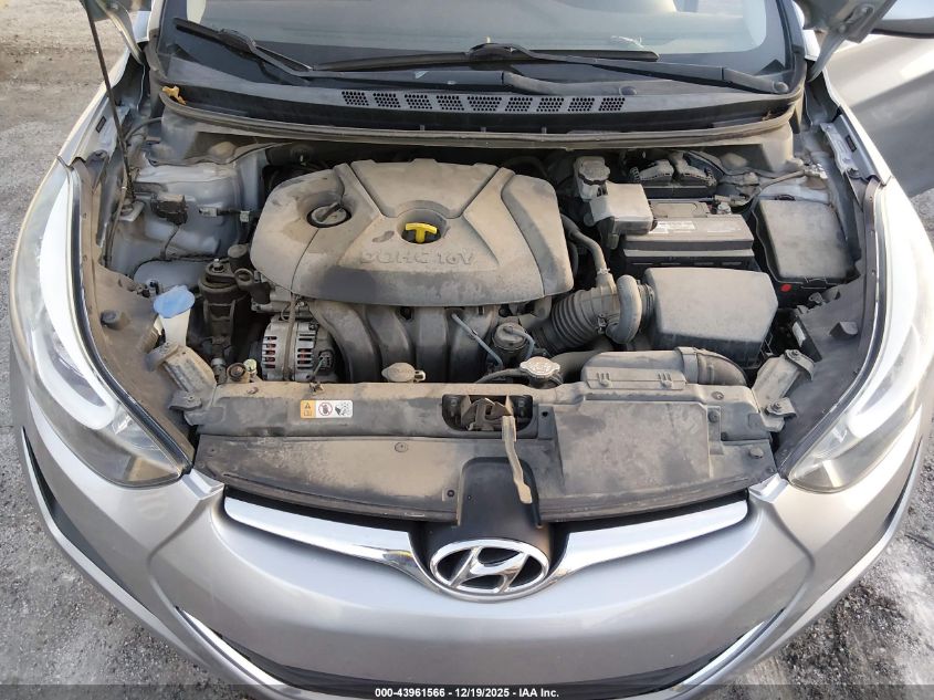 2016 Hyundai Elantra Se VIN: 5NPDH4AE6GH733369 Lot: 43961566