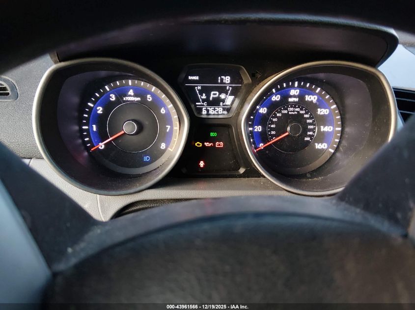 2016 Hyundai Elantra Se VIN: 5NPDH4AE6GH733369 Lot: 43961566