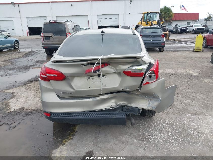 2015 Ford Focus Se VIN: 1FADP3F22FL378597 Lot: 43961570