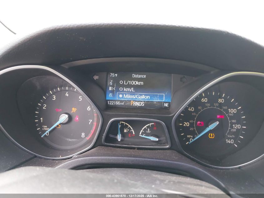 2015 Ford Focus Se VIN: 1FADP3F22FL378597 Lot: 43961570