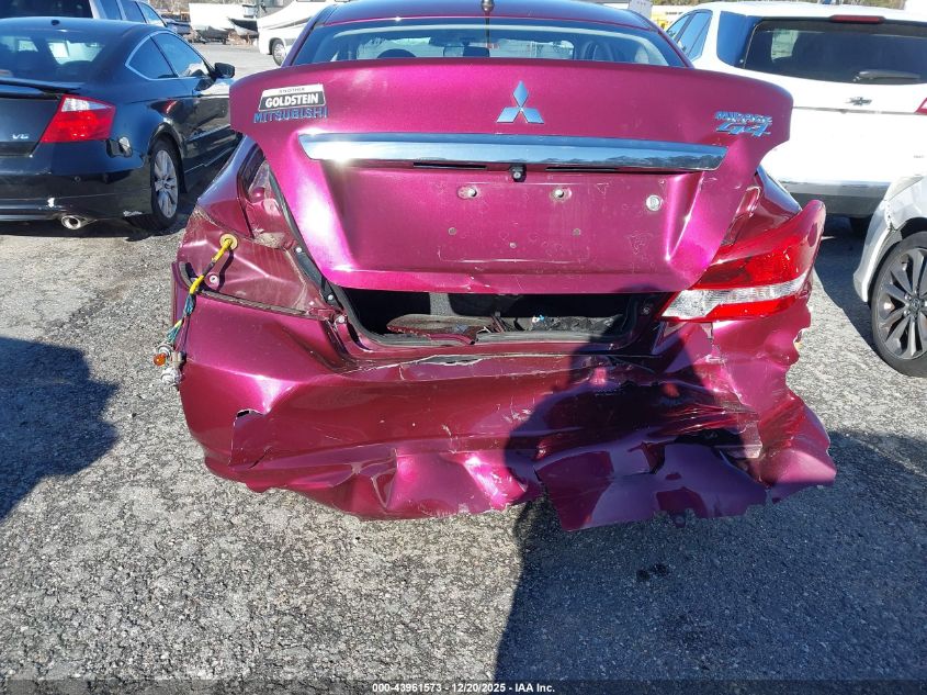 2019 Mitsubishi Mirage G4 Es VIN: ML32F3FJ4KHF00987 Lot: 43961573