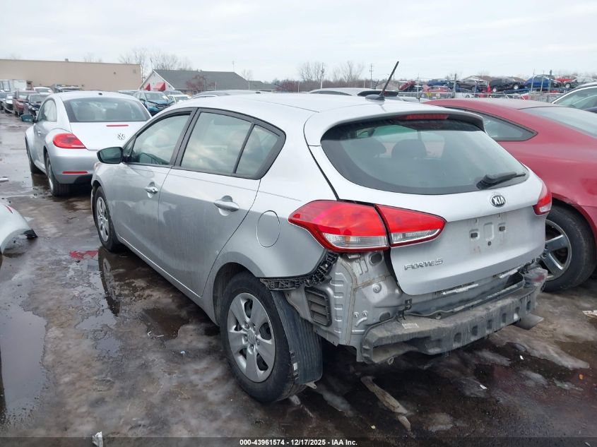 2018 Kia Forte Lx VIN: KNAFK5A85J5773697 Lot: 43961574
