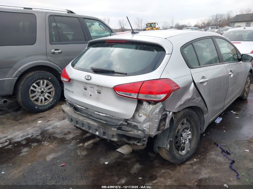 2018 Kia Forte Lx VIN: KNAFK5A85J5773697 Lot: 43961574