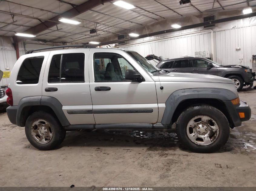 2006 Jeep Liberty Sport VIN: 1J4GL48K46W241661 Lot: 43961576