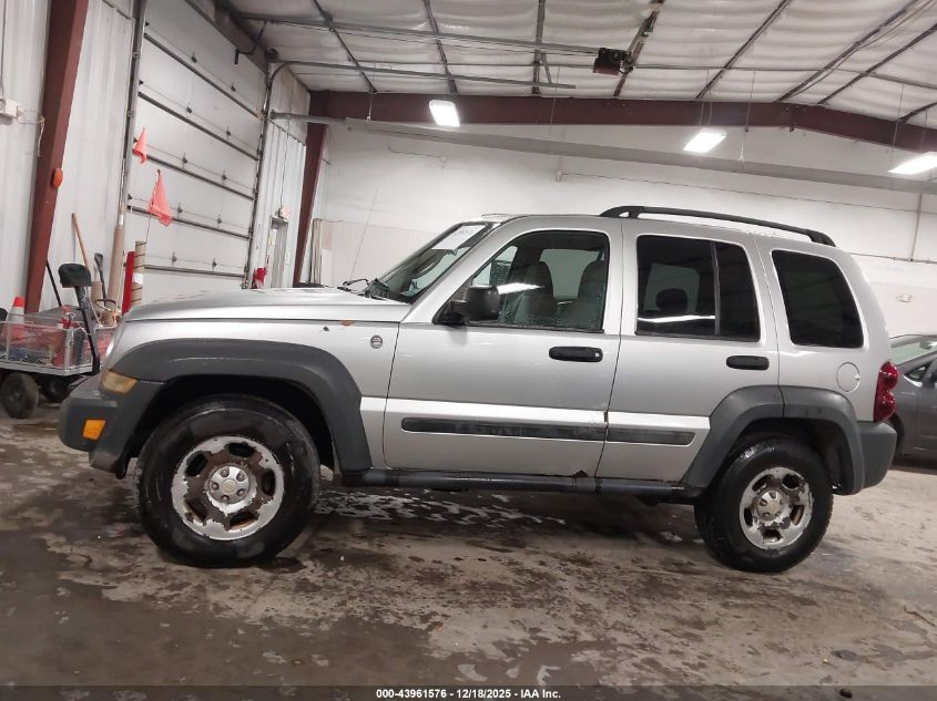2006 Jeep Liberty Sport VIN: 1J4GL48K46W241661 Lot: 43961576