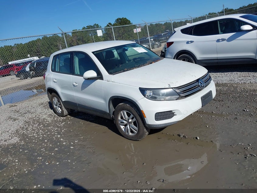 WVGAV3AX3EW567791 2014 Volkswagen Tiguan S auction photo 1