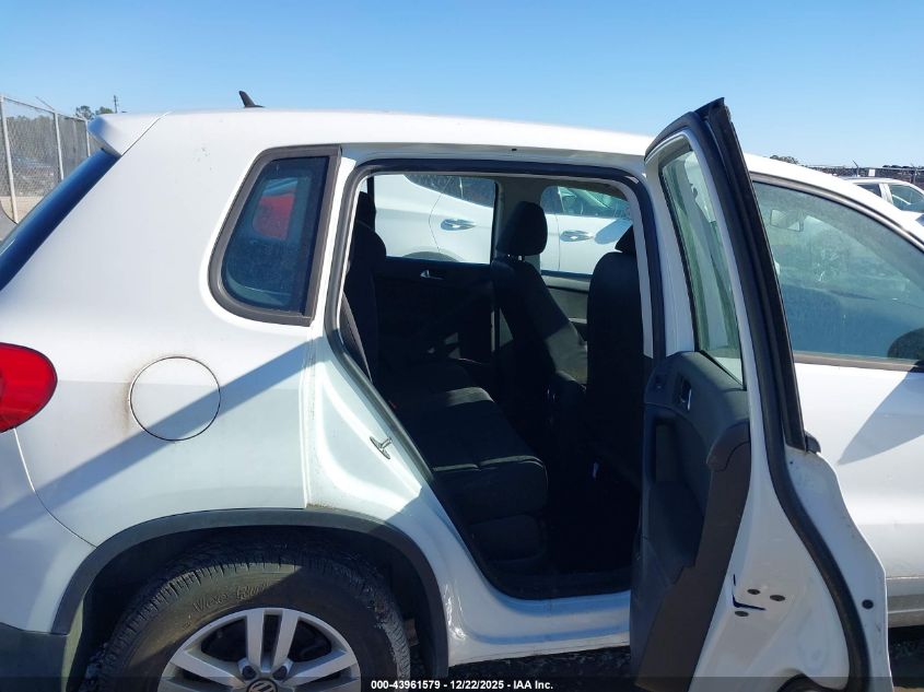 2014 Volkswagen Tiguan S VIN: WVGAV3AX3EW567791 Lot: 43961579