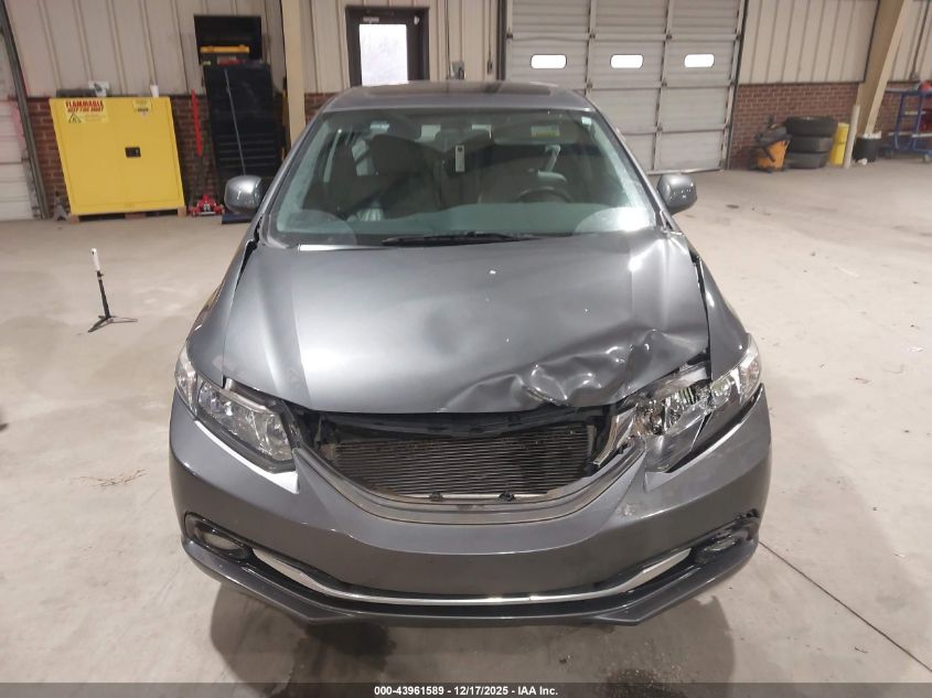 2013 Honda Civic Ex-L VIN: 19XFB2F95DE011983 Lot: 43961589