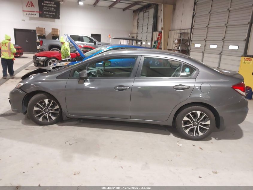 2013 Honda Civic Ex-L VIN: 19XFB2F95DE011983 Lot: 43961589