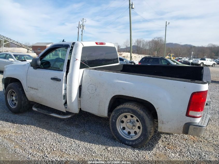 2007 GMC Sierra 1500 Work Truck VIN: 1GTEK14C67Z650841 Lot: 43961594