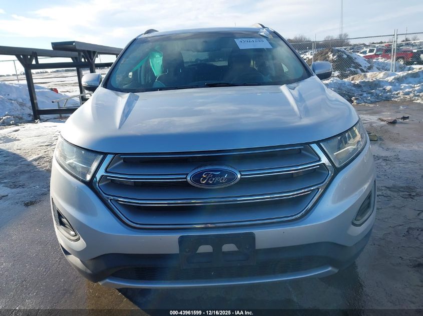 2017 Ford Edge Sel VIN: 2FMPK4J88HBB34474 Lot: 43961599
