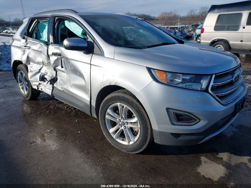 2017 Ford Edge Sel VIN: 2FMPK4J88HBB34474 Lot: 43961599