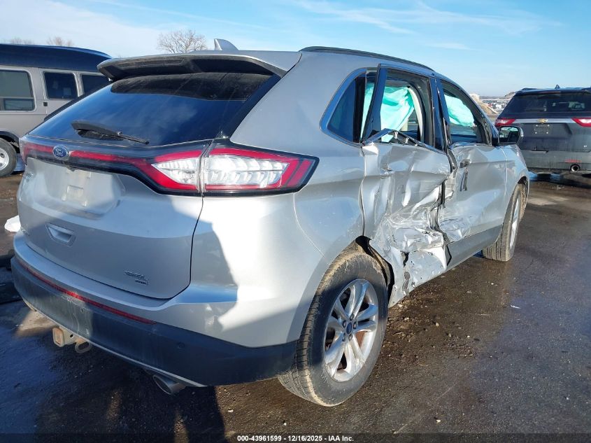 2017 Ford Edge Sel VIN: 2FMPK4J88HBB34474 Lot: 43961599