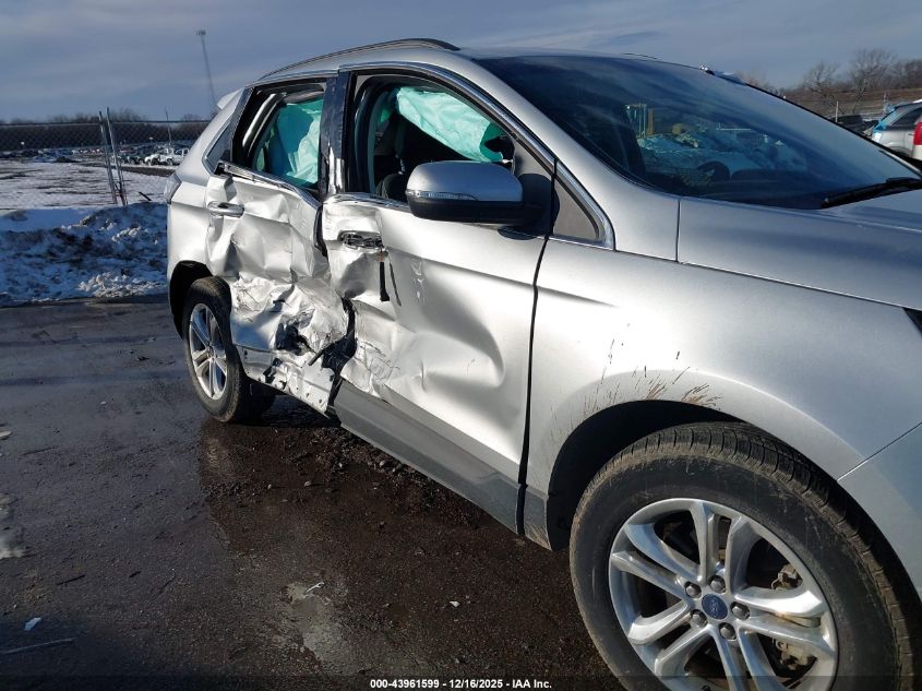 2017 Ford Edge Sel VIN: 2FMPK4J88HBB34474 Lot: 43961599