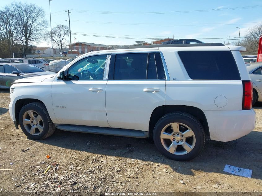 2015 Chevrolet Tahoe Lt VIN: 1GNSKBKC7FR260879 Lot: 43961606