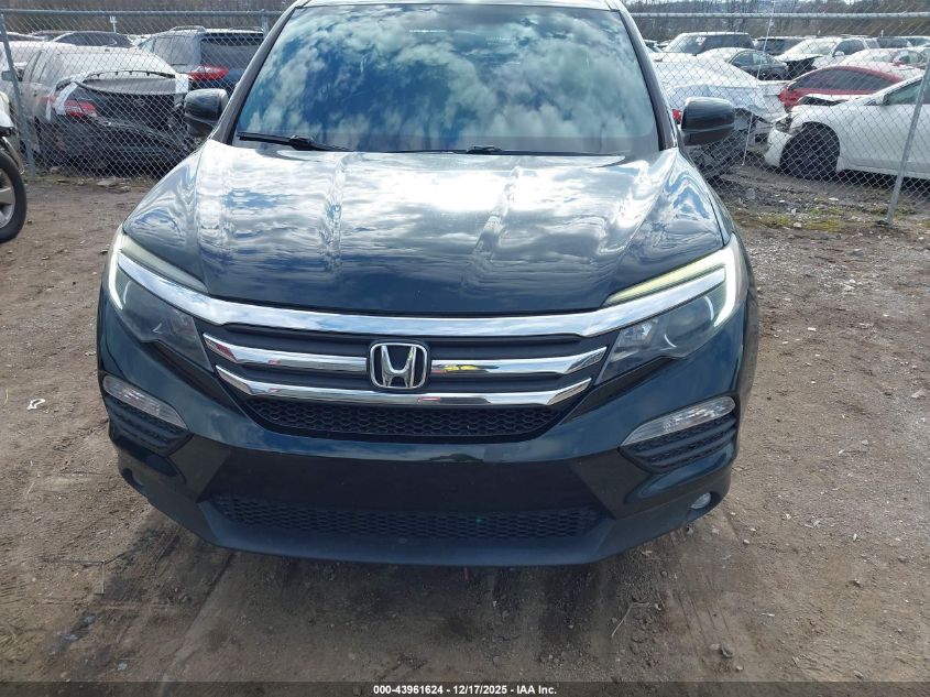 2016 Honda Pilot Ex-L VIN: 5FNYF5H53GB031673 Lot: 43961624