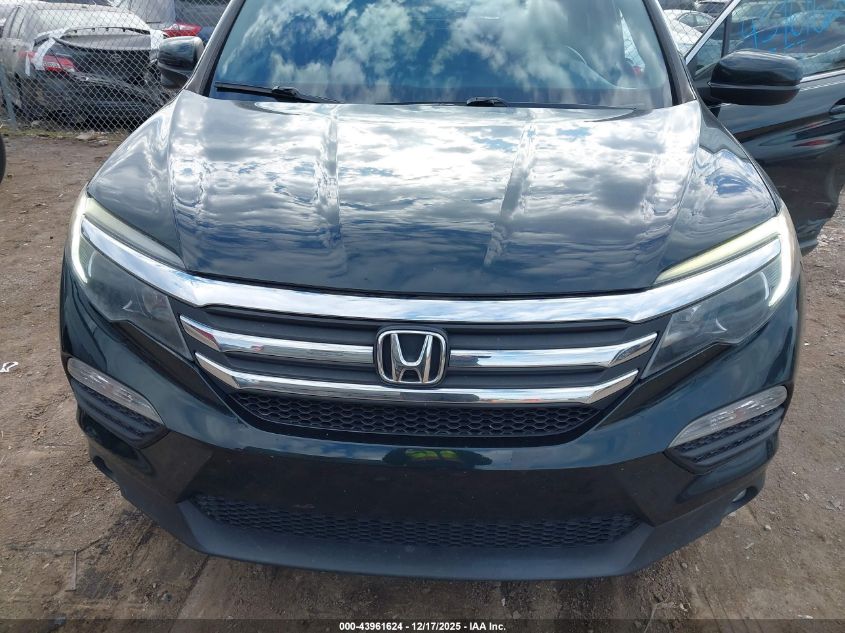 2016 Honda Pilot Ex-L VIN: 5FNYF5H53GB031673 Lot: 43961624
