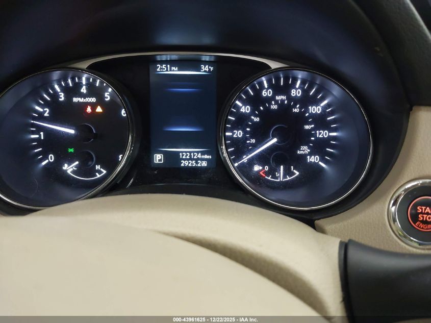 2015 Nissan Rogue Sl VIN: 5N1AT2MV0FC817422 Lot: 43961625