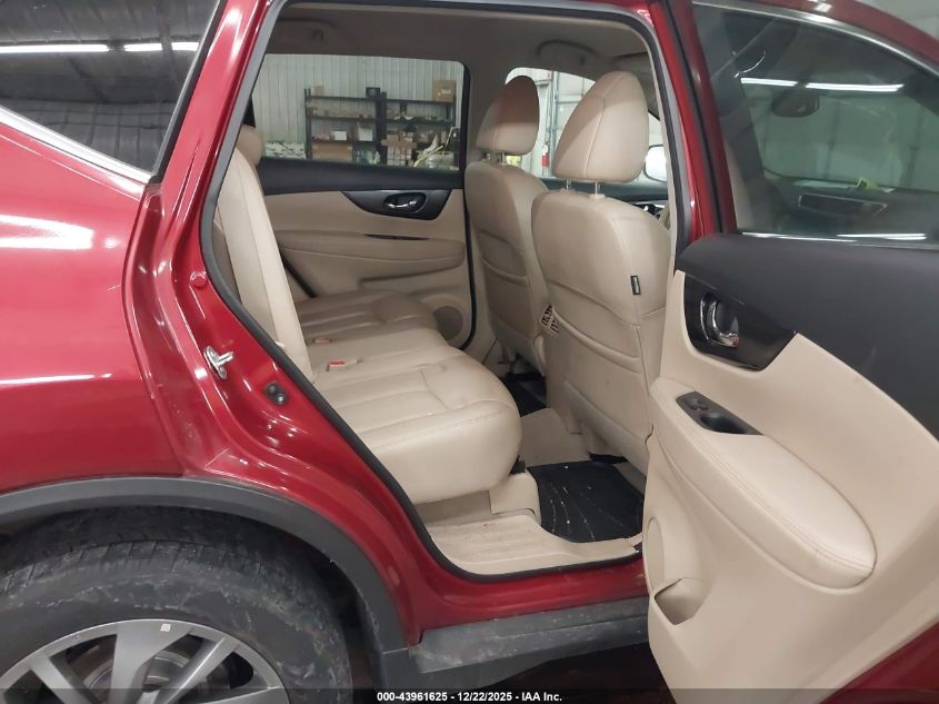 2015 Nissan Rogue Sl VIN: 5N1AT2MV0FC817422 Lot: 43961625