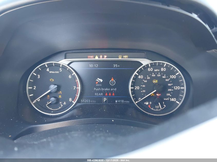 2023 Nissan Altima Sv Intelligent Awd VIN: 1N4BL4DW8PN339047 Lot: 43961630