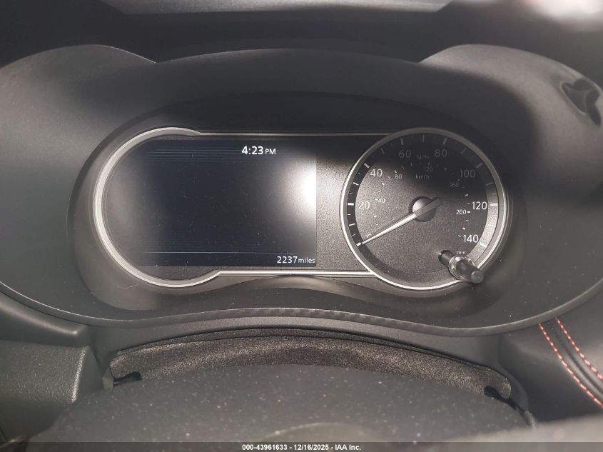 2025 Nissan Versa 1.6 Sr VIN: 3N1CN8FV1SL822878 Lot: 43961633