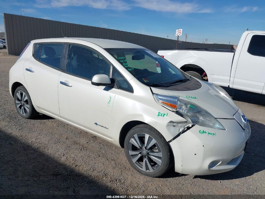 2016 Nissan Leaf Sv VIN: 1N4BZ0CP7GC307316 Lot: 43961637