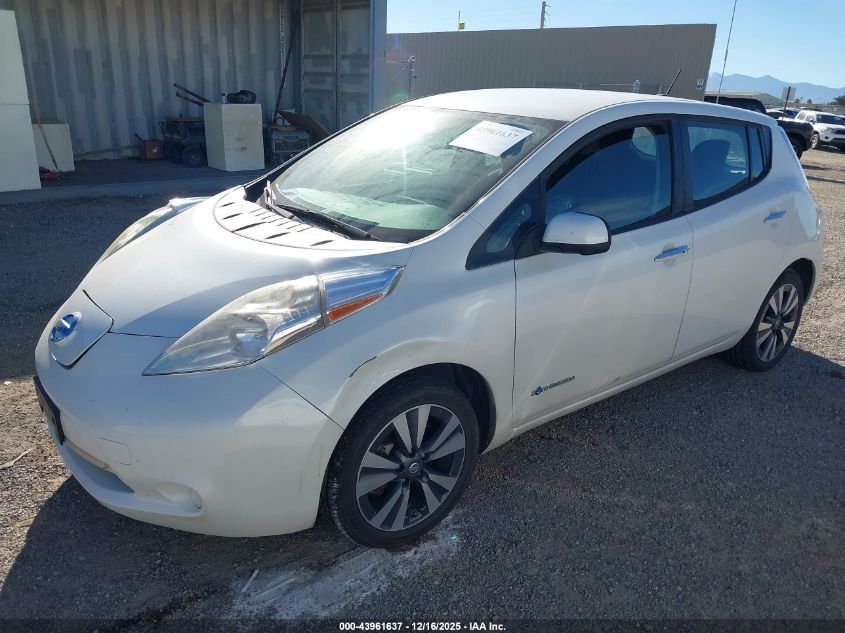2016 Nissan Leaf Sv VIN: 1N4BZ0CP7GC307316 Lot: 43961637