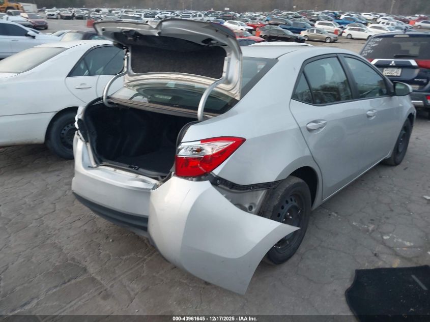 2018 Toyota Corolla Le VIN: 5YFBURHE5JP817702 Lot: 43961645
