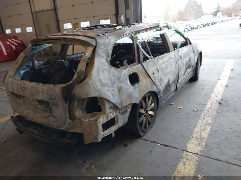 2012 Volkswagen Jetta Sportwagen 2.5L Se VIN: 3VWPP7AJ2CM627890 Lot: 43961651