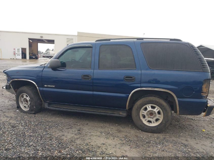 2003 Chevrolet Tahoe Ls VIN: 1GNEC13V53R133127 Lot: 43961658