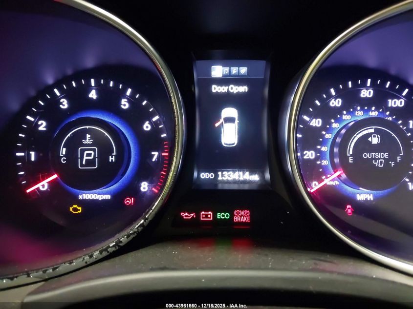 2013 Hyundai Santa Fe Sport 2.0T VIN: 5XYZUDLA1DG004131 Lot: 43961660