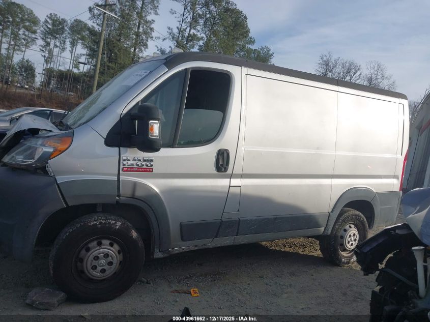 2017 Ram Promaster 1500 Low Roof 118 Wb VIN: 3C6TRVNG3HE510925 Lot: 43961662