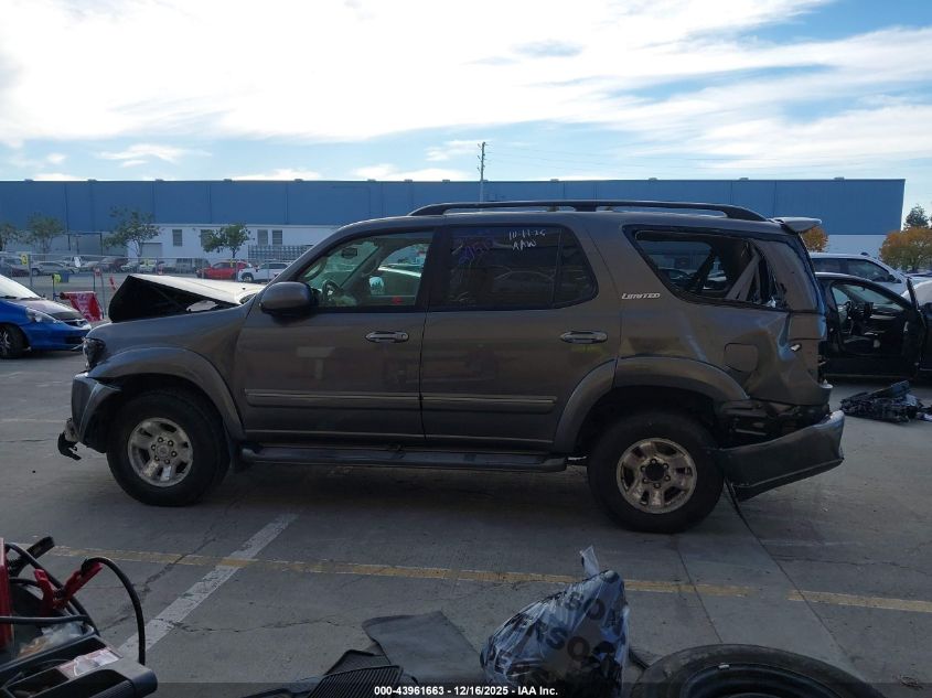 2006 Toyota Sequoia Limited V8 VIN: 5TDZT38A86S273058 Lot: 43961663