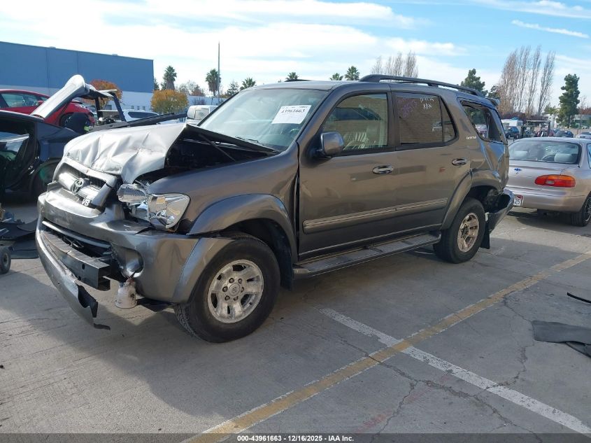 2006 Toyota Sequoia Limited V8 VIN: 5TDZT38A86S273058 Lot: 43961663