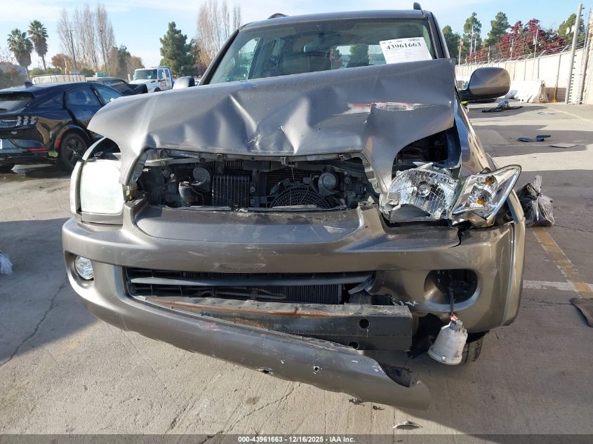 2006 Toyota Sequoia Limited V8 VIN: 5TDZT38A86S273058 Lot: 43961663