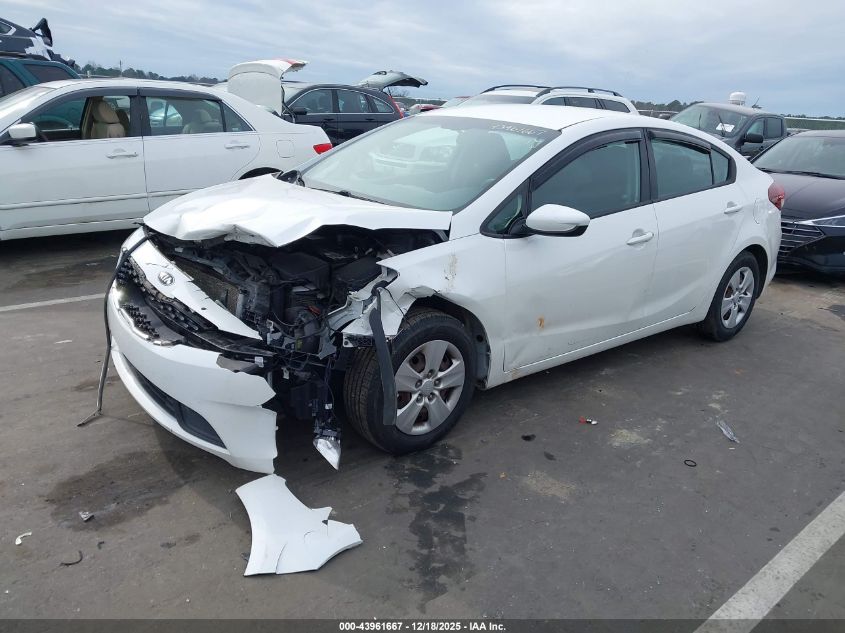 2018 Kia Forte Lx VIN: 3KPFL4A77JE262420 Lot: 43961667