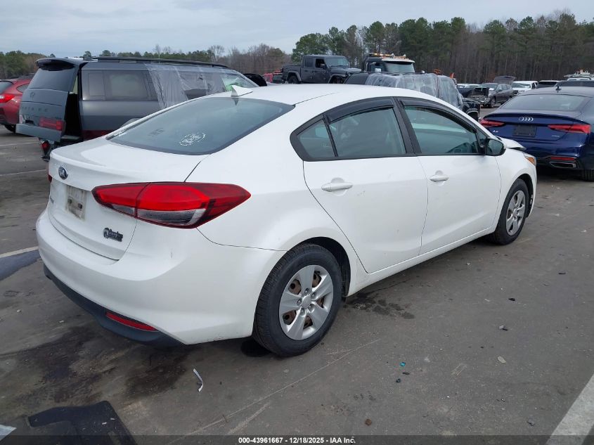 2018 Kia Forte Lx VIN: 3KPFL4A77JE262420 Lot: 43961667