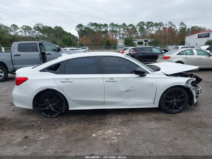 2022 Honda Civic Sport VIN: 2HGFE2F57NH593631 Lot: 43961671