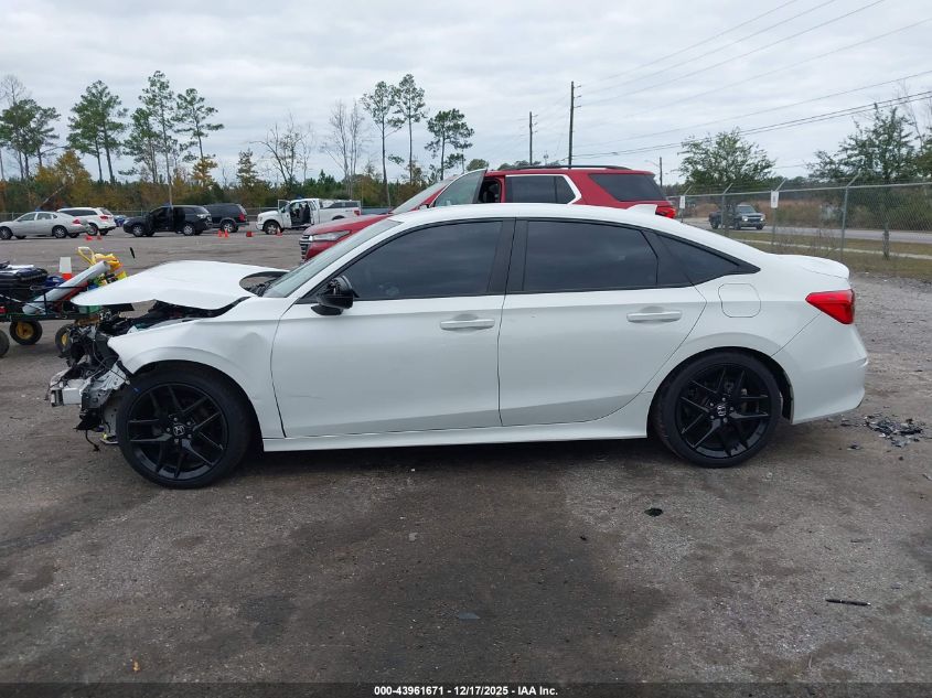 2022 Honda Civic Sport VIN: 2HGFE2F57NH593631 Lot: 43961671