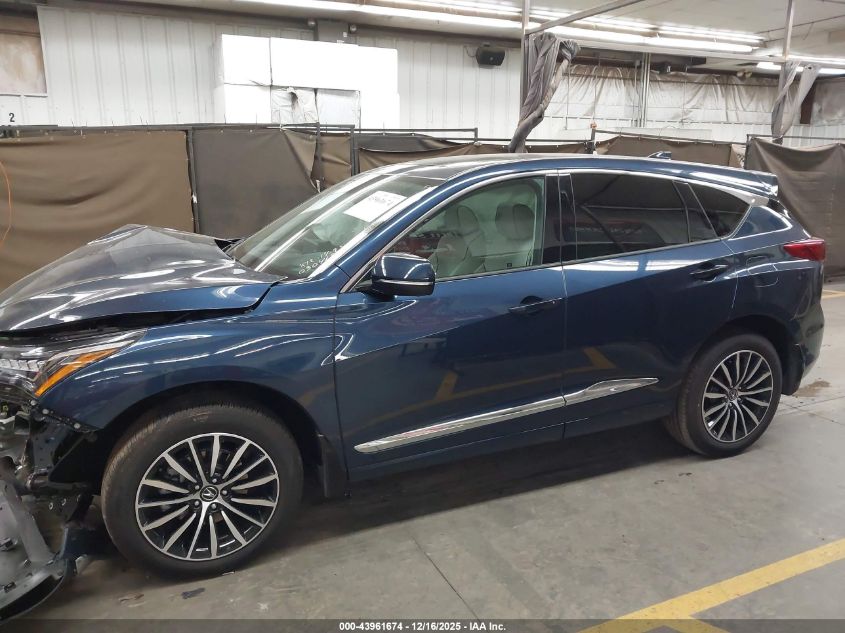 2025 Acura Rdx Advance Package VIN: 5J8TC2H76SL030415 Lot: 43961674