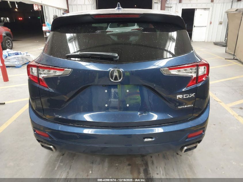 2025 Acura Rdx Advance Package VIN: 5J8TC2H76SL030415 Lot: 43961674