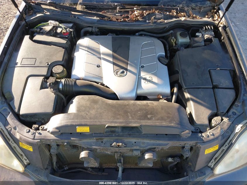 2005 Lexus Ls 430 VIN: JTHBN36F355028911 Lot: 43961681
