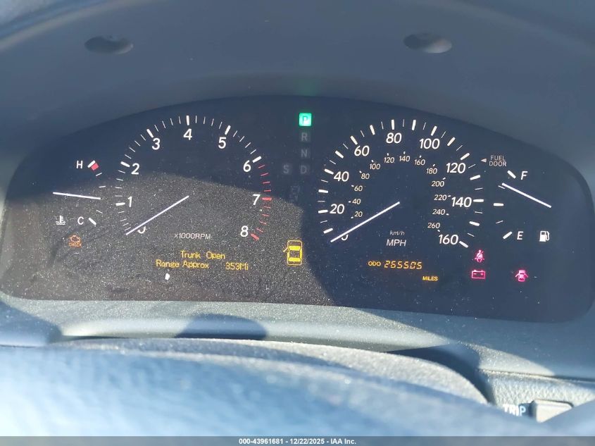 2005 Lexus Ls 430 VIN: JTHBN36F355028911 Lot: 43961681