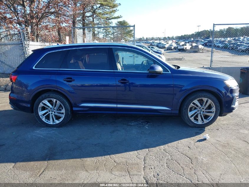 2020 Audi Q7 Prestige 55 Tfsi Quattro Tiptronic VIN: WA1VXBF78LD007741 Lot: 43961682