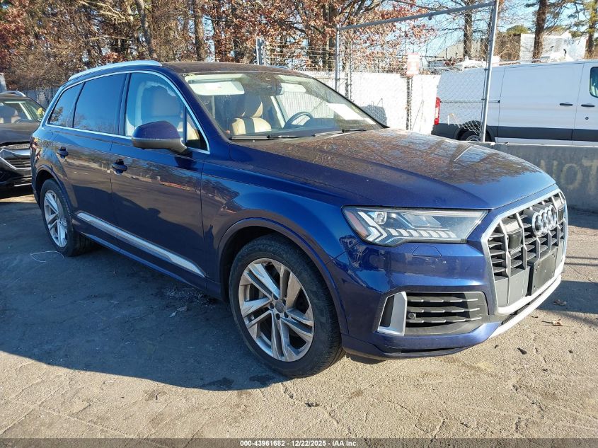 2020 Audi Q7 Prestige 55 Tfsi Quattro Tiptronic VIN: WA1VXBF78LD007741 Lot: 43961682