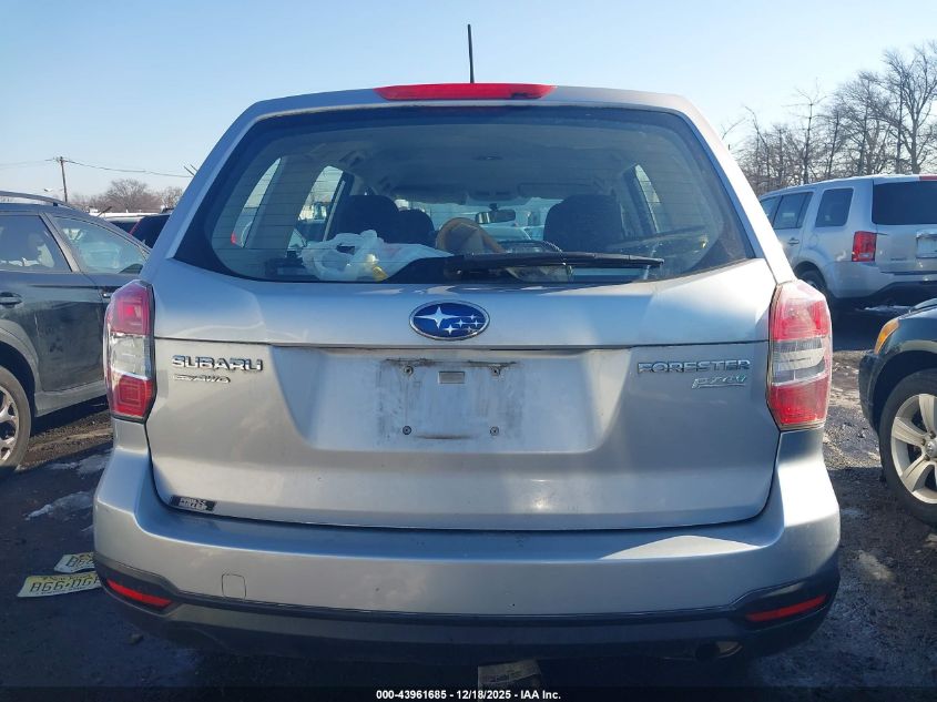 2014 Subaru Forester 2.5I VIN: JF2SJAACXEH420749 Lot: 43961685