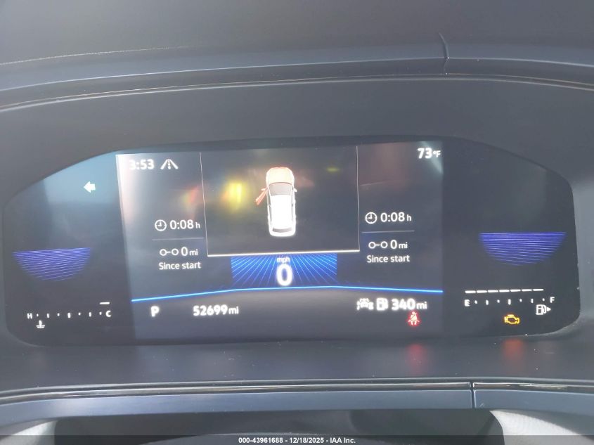 2022 Volkswagen Taos 1.5T Se VIN: 3VVLX7B25NM076772 Lot: 43961688