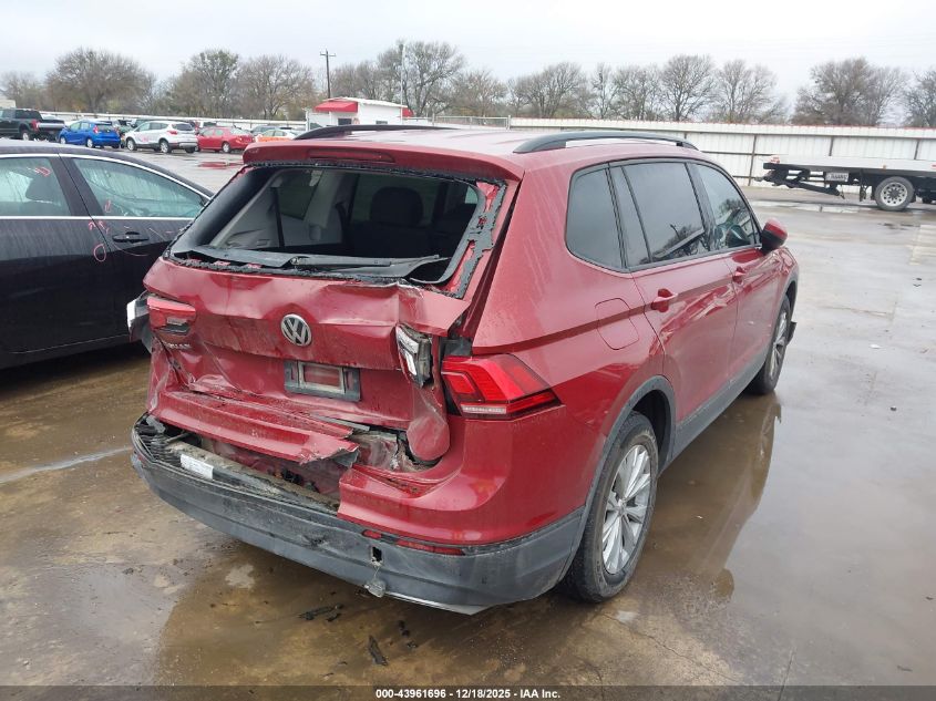 2018 Volkswagen Tiguan 2.0T S VIN: 3VV1B7AX3JM072409 Lot: 43961696