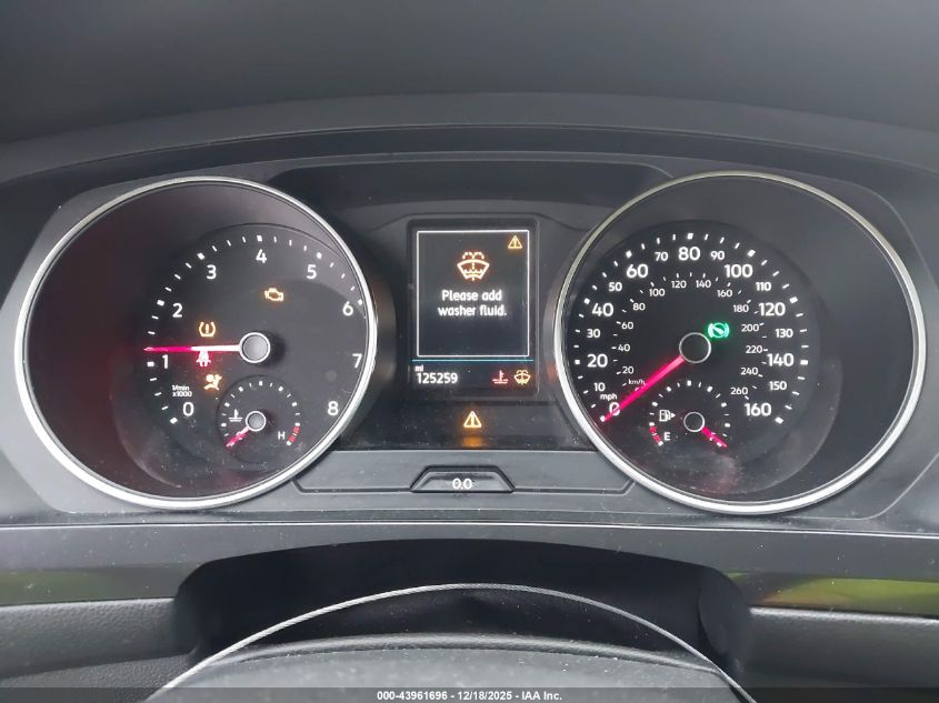 2018 Volkswagen Tiguan 2.0T S VIN: 3VV1B7AX3JM072409 Lot: 43961696