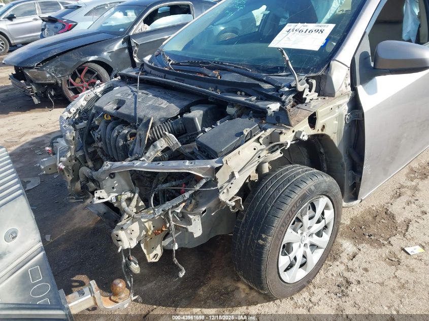 2016 Toyota Corolla Le VIN: 5YFBURHE6GP373450 Lot: 43961698